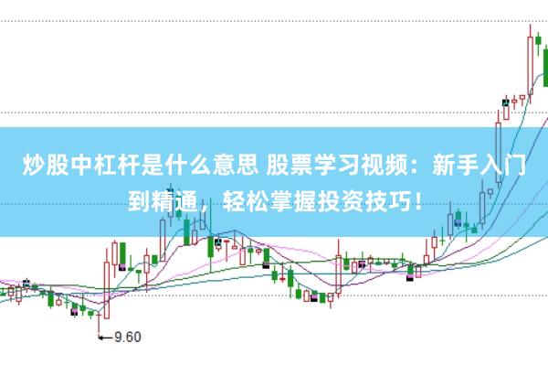炒股中杠杆是什么意思 股票学习视频：新手入门到精通，轻松掌握投资技巧！