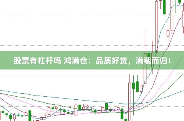 股票有杠杆吗 鸿满仓：品质好货，满载而归！