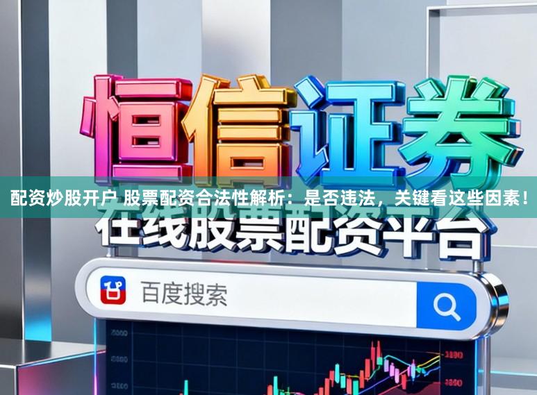 配资炒股开户 股票配资合法性解析：是否违法，关键看这些因素！