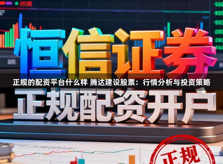 正规的配资平台什么样 腾达建设股票：行情分析与投资策略