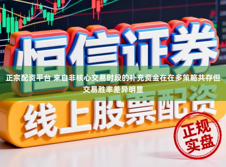 正宗配资平台 来自非核心交易时段的补充资金在在多策略共存但交易胜率差异明显