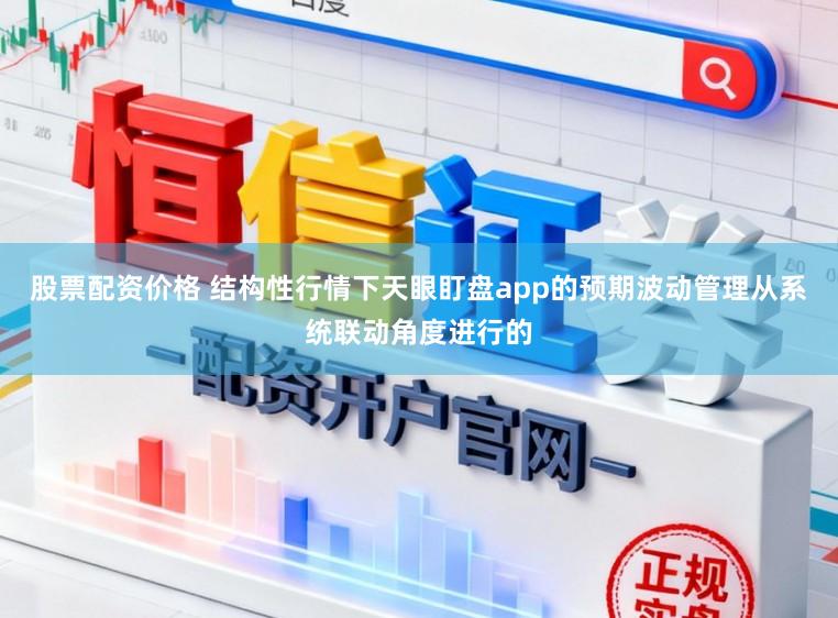股票配资价格 结构性行情下天眼盯盘app的预期波动管理从系统联动角度进行的