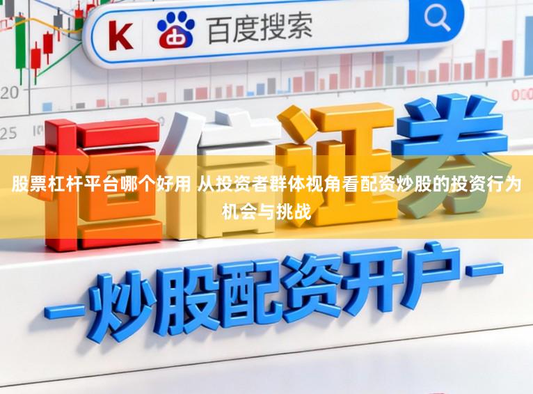股票杠杆平台哪个好用 从投资者群体视角看配资炒股的投资行为机会与挑战
