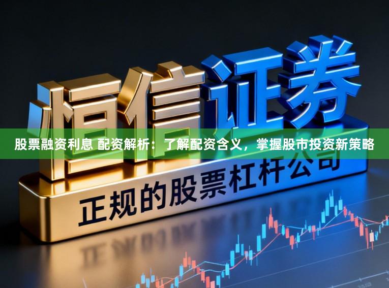 股票融资利息 配资解析：了解配资含义，掌握股市投资新策略