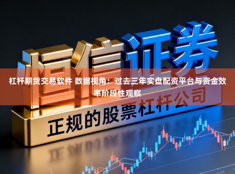 杠杆期货交易软件 数据视角：过去三年实盘配资平台与资金效率阶段性观察