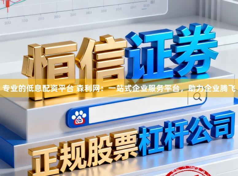 专业的低息配资平台 森利网：一站式企业服务平台，助力企业腾飞